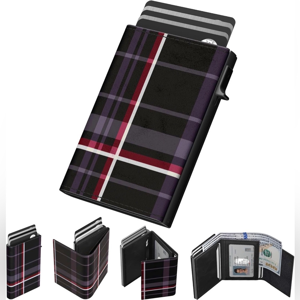 Men’s Leather RFID blocking wallet